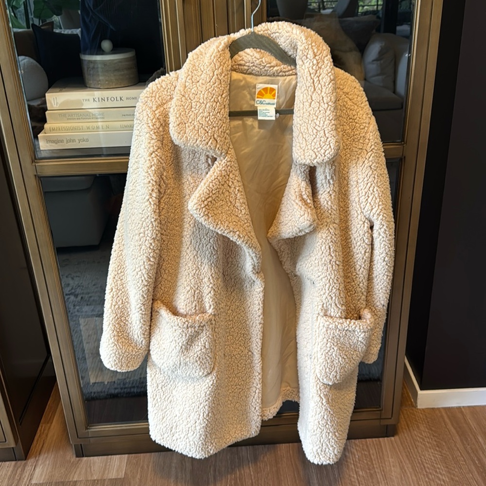 Teddy oversized jacket/coat by C&C California